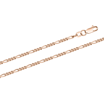 Цепочки из красного золота 585 пробы 45 cm 2,5 g.