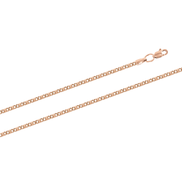 Цепочка из красного золота 585 пробы 55 cm