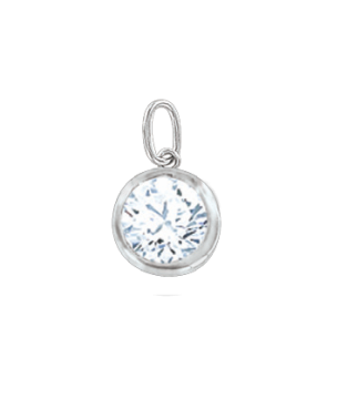 Anhänger 925er Sterling Silber mit Zirkonia 