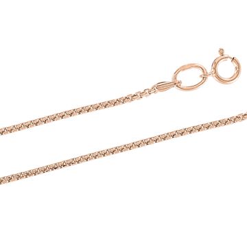 Chain in red gold of 585 assay value 55 cm