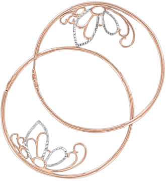 Creolen aus Rotgold 585° 