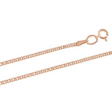 Chain in red gold of 585 assay value 50 cm