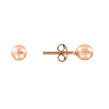 Серьги из красного золота 585 пробы 