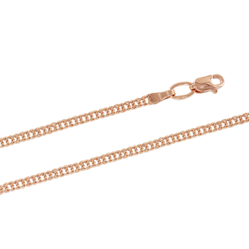 Chain in red gold of 585 assay value 60 cm