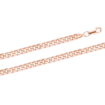 Gold-plated silver chain 