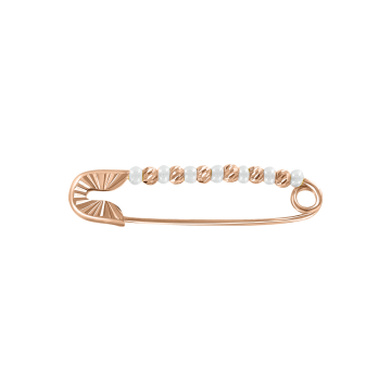Rotgold 585 Brosche 