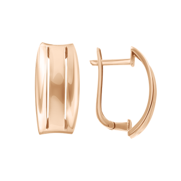 Ohrringe aus Rotgold 585° 