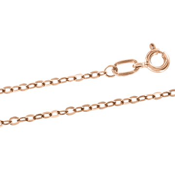 Цепочка из красного золота 585 пробы 45 cm