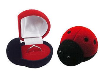 Jewelry Etui red/ black