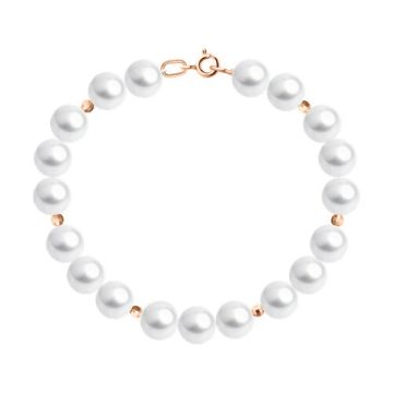 Bracelet in red gold of 585 assay value 18 cm