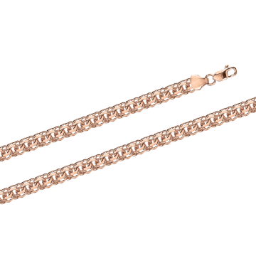 Chain in red gold of 585 assay value 
