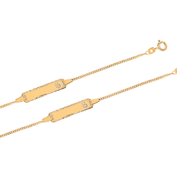 Kinderarmband aus Gelb gold  585er 