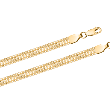 Gelbgold Kette und Armband 