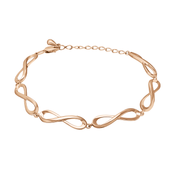 Bracelet in red gold of 585 assay value 