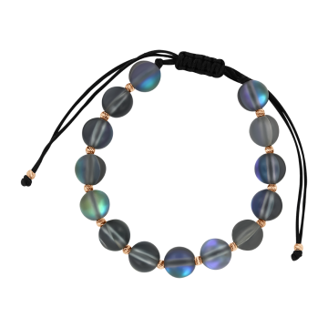Bracelet in red gold of 585 assay value 