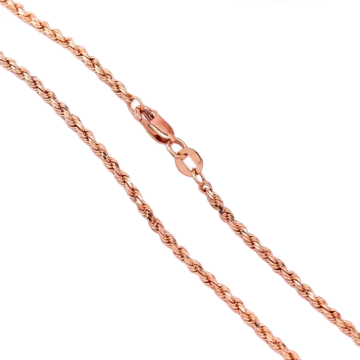 Цепочки из красного золота 585 пробы 60 cm