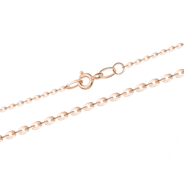 Цепочка из красного золота 585 пробы 55 cm