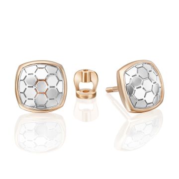 Ohrstecker aus Rotgold 585° 