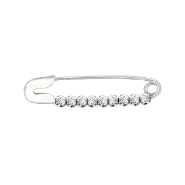 Silver brooch 925 assay value 
