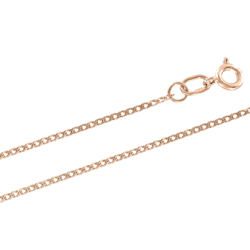 Цепочка из красного золота 585 пробы 50 cm