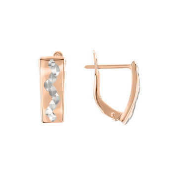 Ohrringe aus Rotgold 585° 