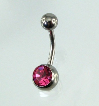 Piercing aus chirurgischem Stahl für die Bauchnabel 