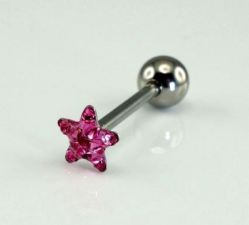 Piercing aus chirurgischem Stahl für die Bauchnabel 