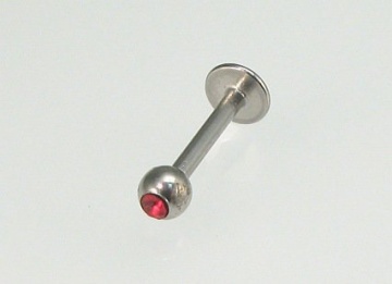 Piercing aus chirurgischem Stahl für die Lippe 