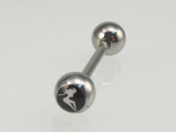 Piercing aus chirurgischem Stahl für die Zunge 