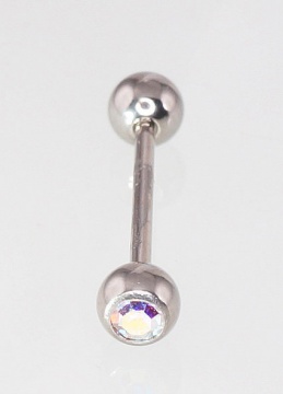 Piercing aus chirurgischem Stahl für die Zunge 