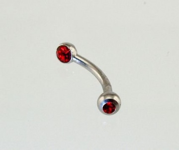 Piercing aus chirurgischem Stahl für die Augenbraue 