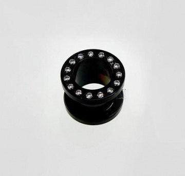 Tunnel-Piercing aus chirurgischem Stahl 