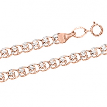 Armbänder aus Rotgold 585° 18 cm