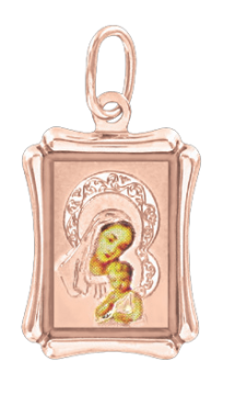 Anhänger Ikone aus Rotgold 585° 