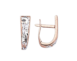 Kinder Ohrringe aus Rotgold 585° 