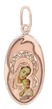 Anhänger Ikone aus Rotgold 585° 