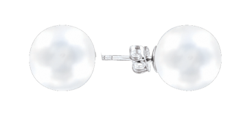 Ohrstecker aus 925er Sterling Silber mit Perle 