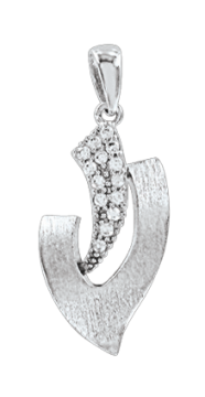 Anhänger 925er Sterling Silber mit Zirkonia 