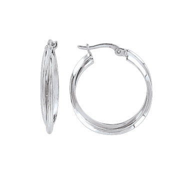 925er Sterling Silber Creolen 