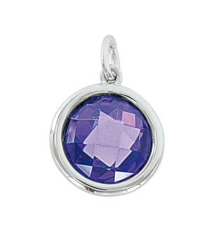Sterling Silber Anhänger 925er mit Amethyst 