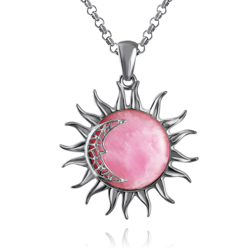 Anhänger 925er Sterling Silber mit Quarz (Imitation) 