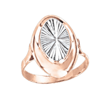 Rotgold 585° Damenring 