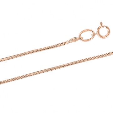 Цепочка из красного золота 585 пробы 