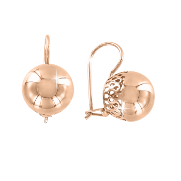 Ohrringe aus Rotgold 585° 