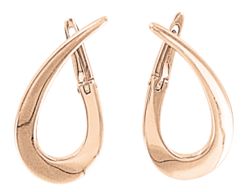 Ohrringe aus Rotgold 585° 