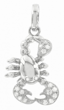 Anhänger 925er Sterling Silber mit Zirkonia 