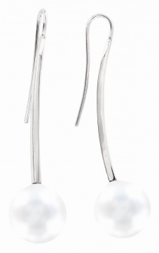 Ohrhaken aus 925er Sterling Silber mit Perlen 