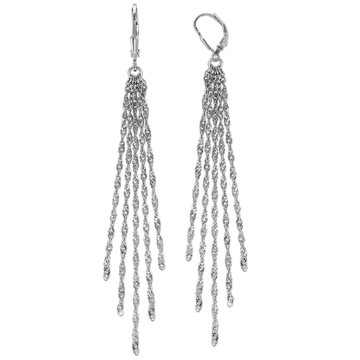 Silver earrings 