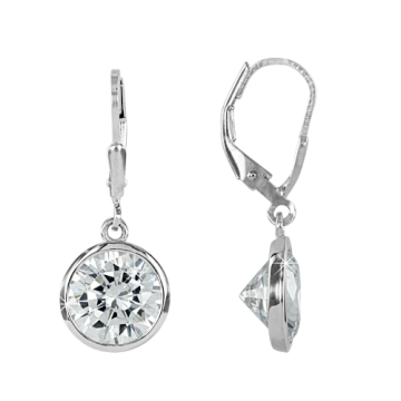 Ohrringe aus 925er Sterling Silber mit Zirkonia 