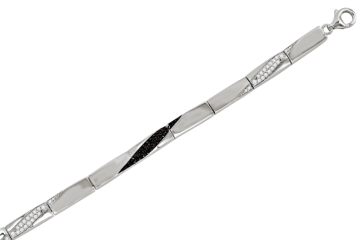 Armband aus 925er Sterling Silber mit Zirkonia 